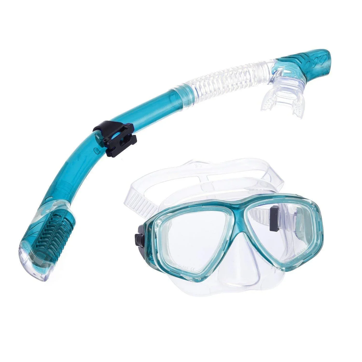 

Snorkeling Sanbao Snorkeling Set Snorkeling Mask Tempered Glass Mask Anti-fog diving goggles Full dry breathing tube