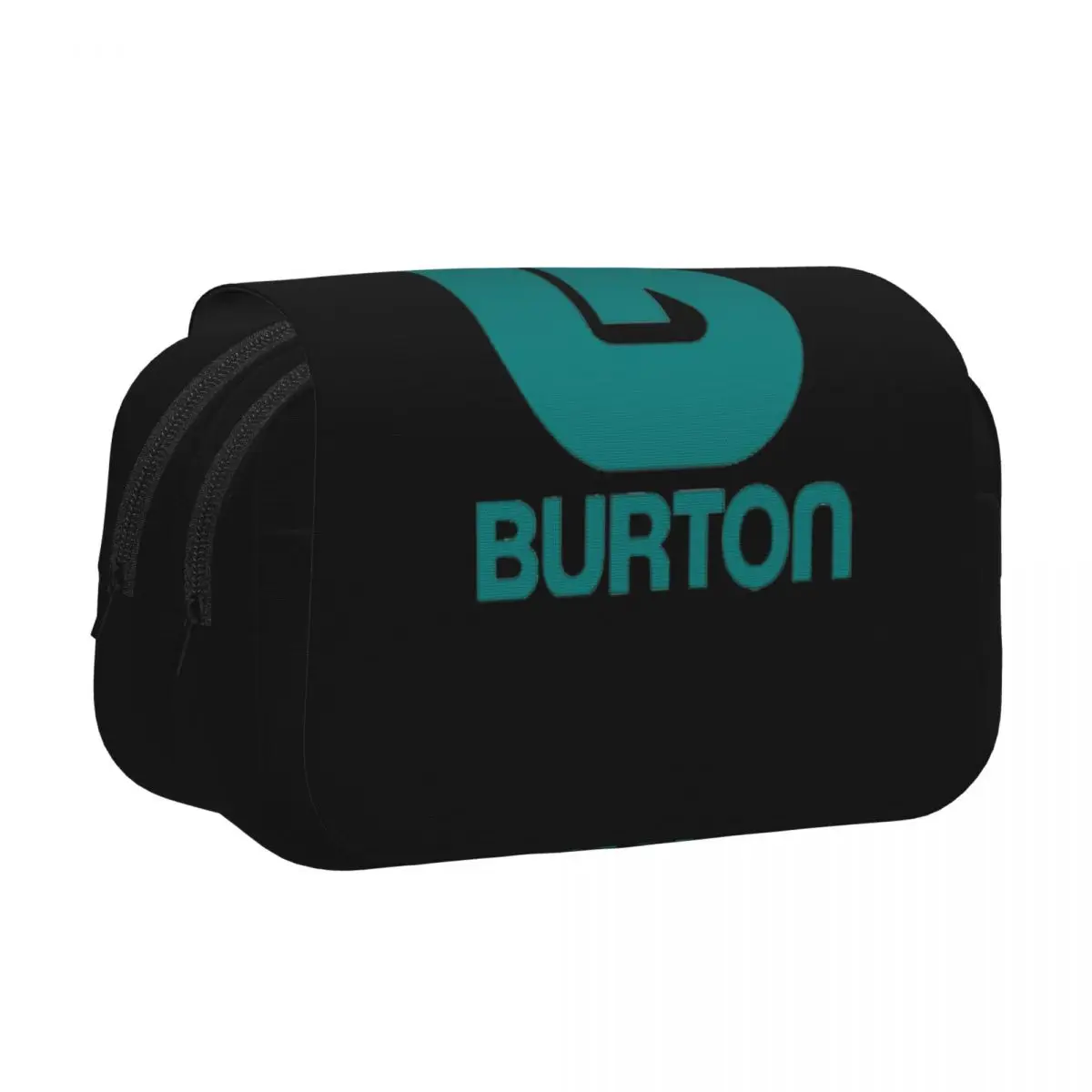 Burton Snowboard Sportive Pencil Case Pencil Pouch Hard Shell Leather Large Capacity Pen Box Pencil Bag for Students School