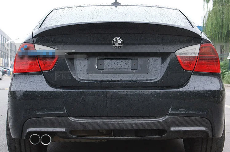 For BMW E90 Spoiler ABS Spoiler For BMW E90 M3 320i 320li 325li 328i with color Spoilers For E90 2005-2012