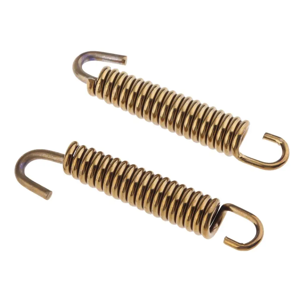 

Motorcycle Exhaust Pipe Spring Stainless Steel 65mm Strong Hook for Motorbike Exhaust System Maintenance