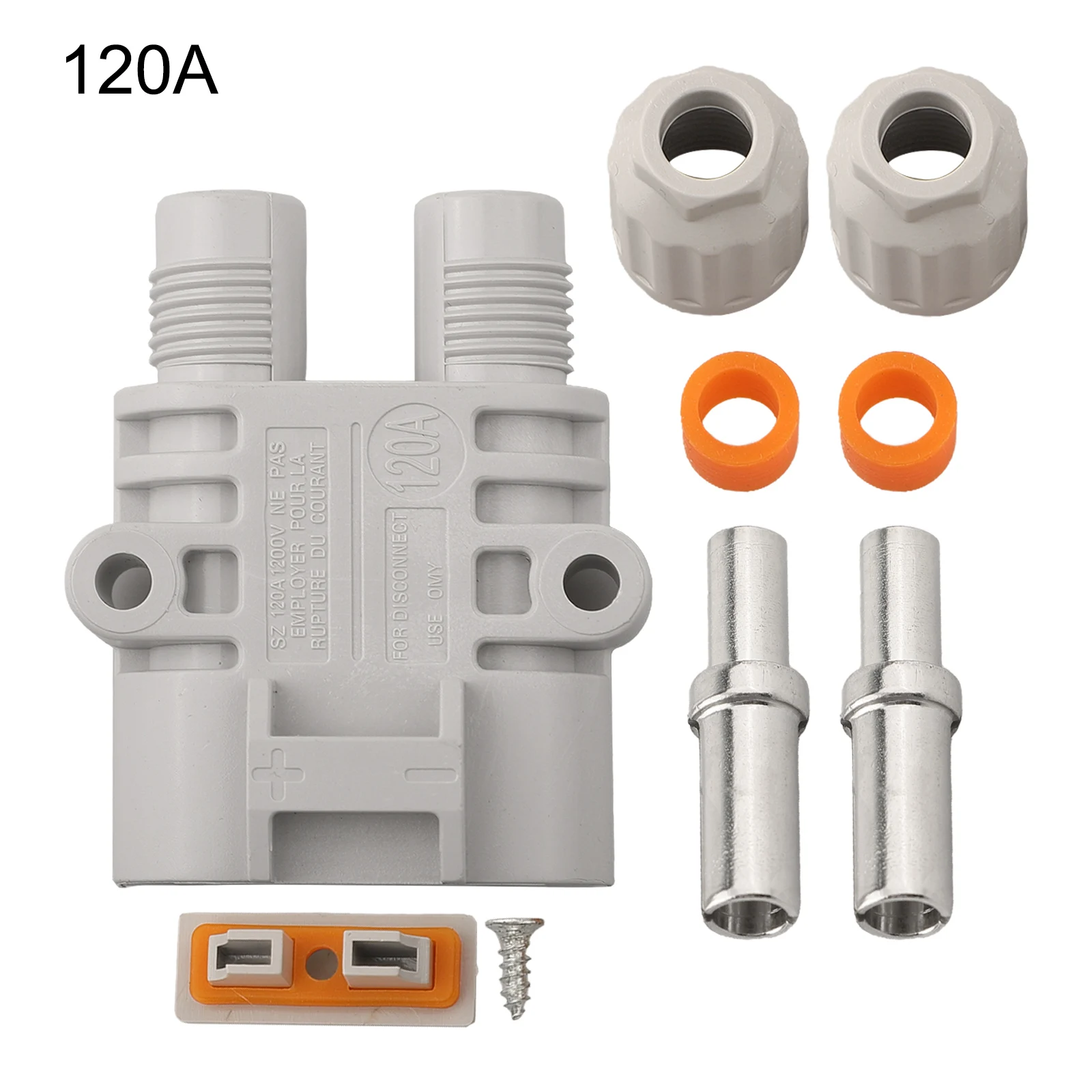 

Sustainable Power Solutions Waterproof 120A Electrical Connector Set with Robust Design for Forklift Generators