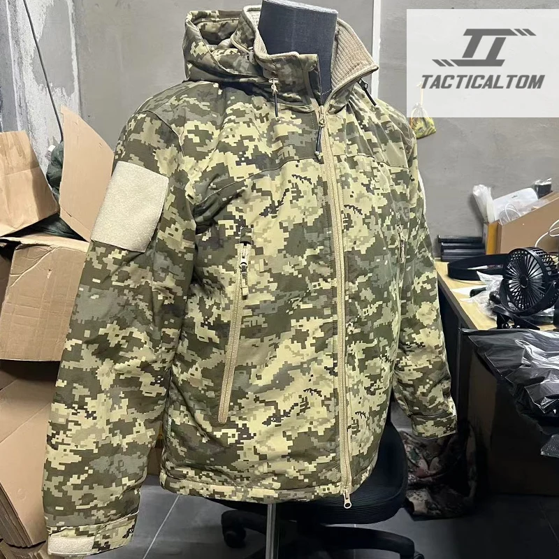 TACTICAL TOM MM14 Ukraine L7 Cotton Jacket Tactical combat Coat Warm Work Clothes for Autumn and Winter Seasons