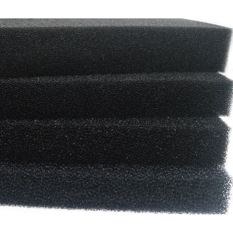 Aquarium Filter Sponge Biochemical Cotton Black Fish Tank Pond Bio Foam Media Water Pump Filter Pad Skimmer Aquarium Accessories