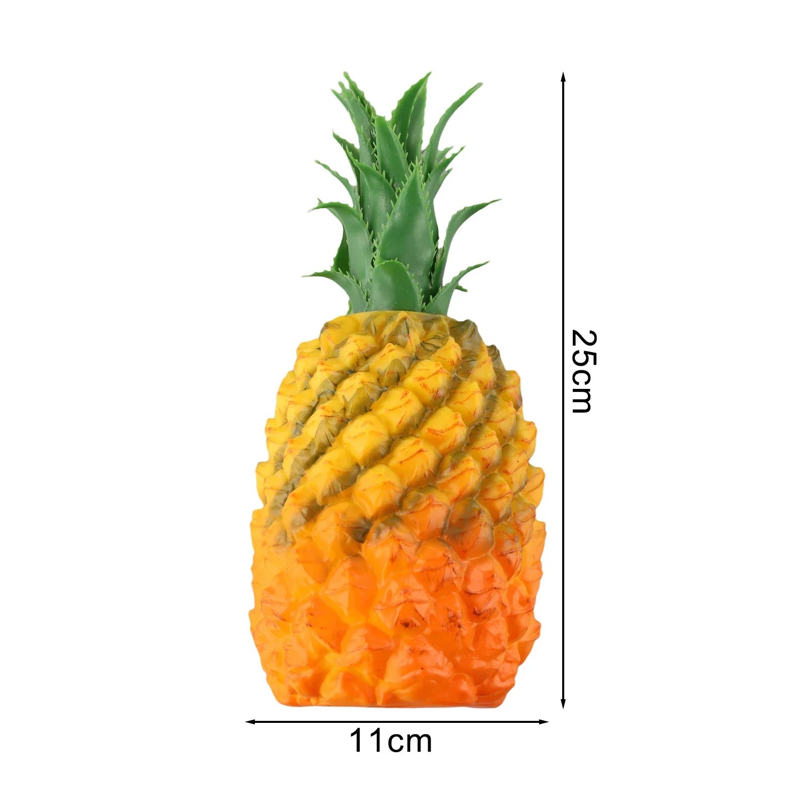 Features Artificial Pineapple Convenience Perfect Realistic Design Beautiful Pineapple Decor Convenience Decoration