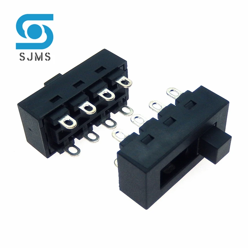 2PCS 12A 250V 3 Position 8 Pin Toggle Slide DIP Switch LQ-103H Hair Dryer Hot Cold Wind for JJ-15 Philips Flyco FH6218/20/21/31