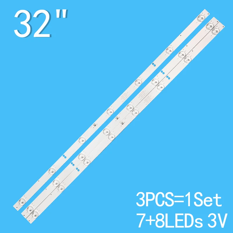 

LED Backlight Strip for32” Array SVV550AK7 55U6663DB 55U5766DB LT-55C760 LT-55C860(A) LT-55C870 L55UE17 VESTEL 55 UHD DRT 4A+3B