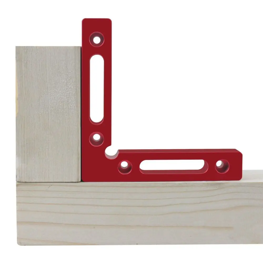 Aluminium Alloy 120mm Corner Positioning Ruler, DIY L-shaped Right Angle Clamp, 90° Precise Square Positioning Fixture - view 6