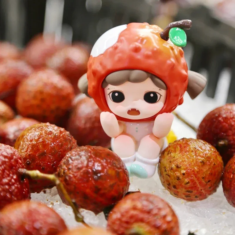 Super Cute Baby Zoraa I Love Fruits Series Mini Anime Figures Doll Kawaii  Decorations Collection Model Caja Figurine Toy Gift