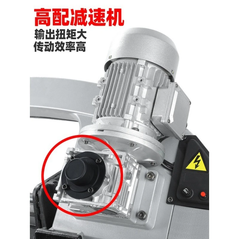 HX-180 250W Portable Band Saw Removable Alloy Steel Base Cordless Band Saw Cutting Capacity Hand Held For Metal Wood