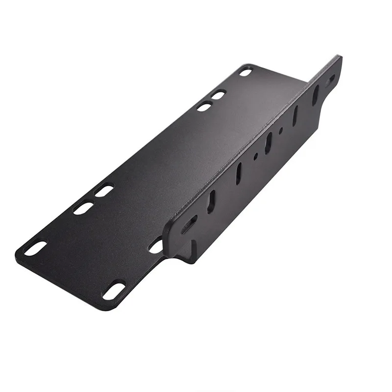 

15 inch Universal License Number Plate Frame Mounting Bracket Holder for Offroad Driving LED Light Bar and Work Lamps Truck 4X4