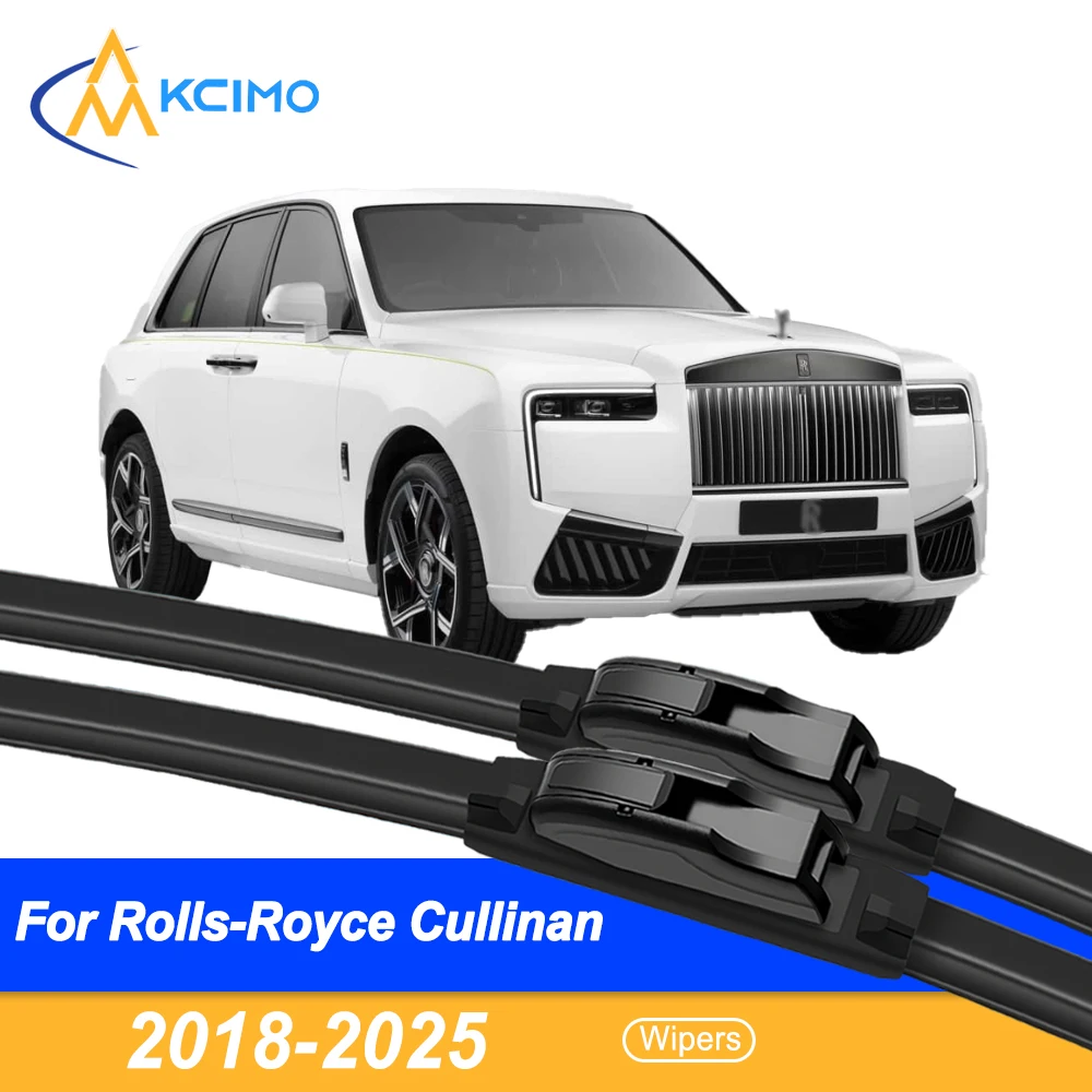 

For Rolls-Royce Cullinan Front Wiper Blade Car Wiper 2018-2025 Windshield Window Accessories 2pcs
