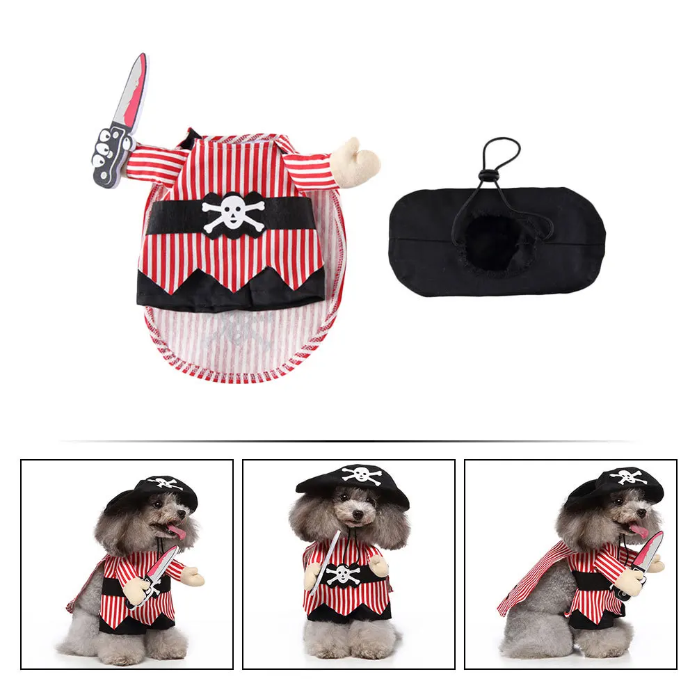 

1 set Standing Style Dog Clothes Halloween Christmas Pet Cosplay Outfit Creative Funny Costume For Dogs Party Wear Pet Supplies