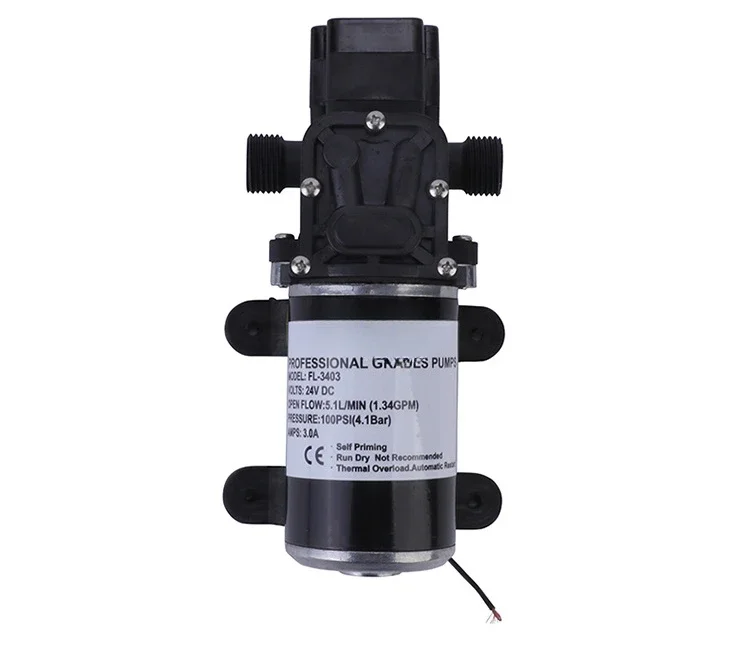 Household 1/2 inch external thread diaphragm pump pressurized agricultural water pump DC self-priming drug Vehicle electric