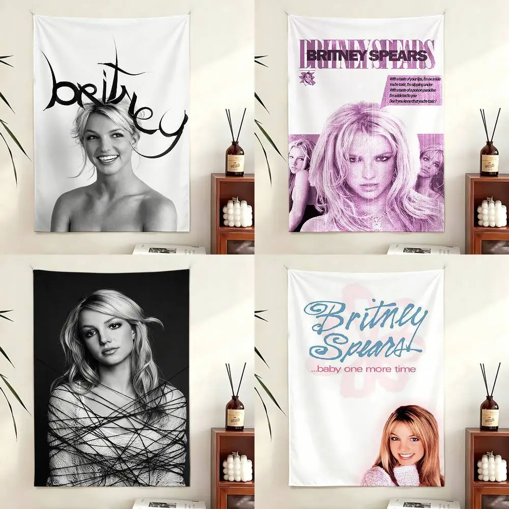 B-Britney S-Spears Funny Flags for Bedrooms Home Decor Items Outdoor Decors Garage Decoration Flaga