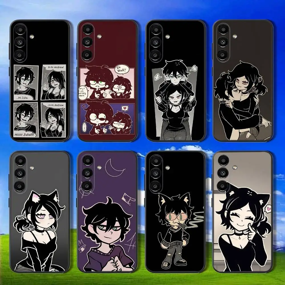 

Phone Case For Samsung Galaxy A13,A21s,A22,A31,A32,A52,A53,A71,A80,T-The Coffin A-Andy Leyley Game Soft Black Shell