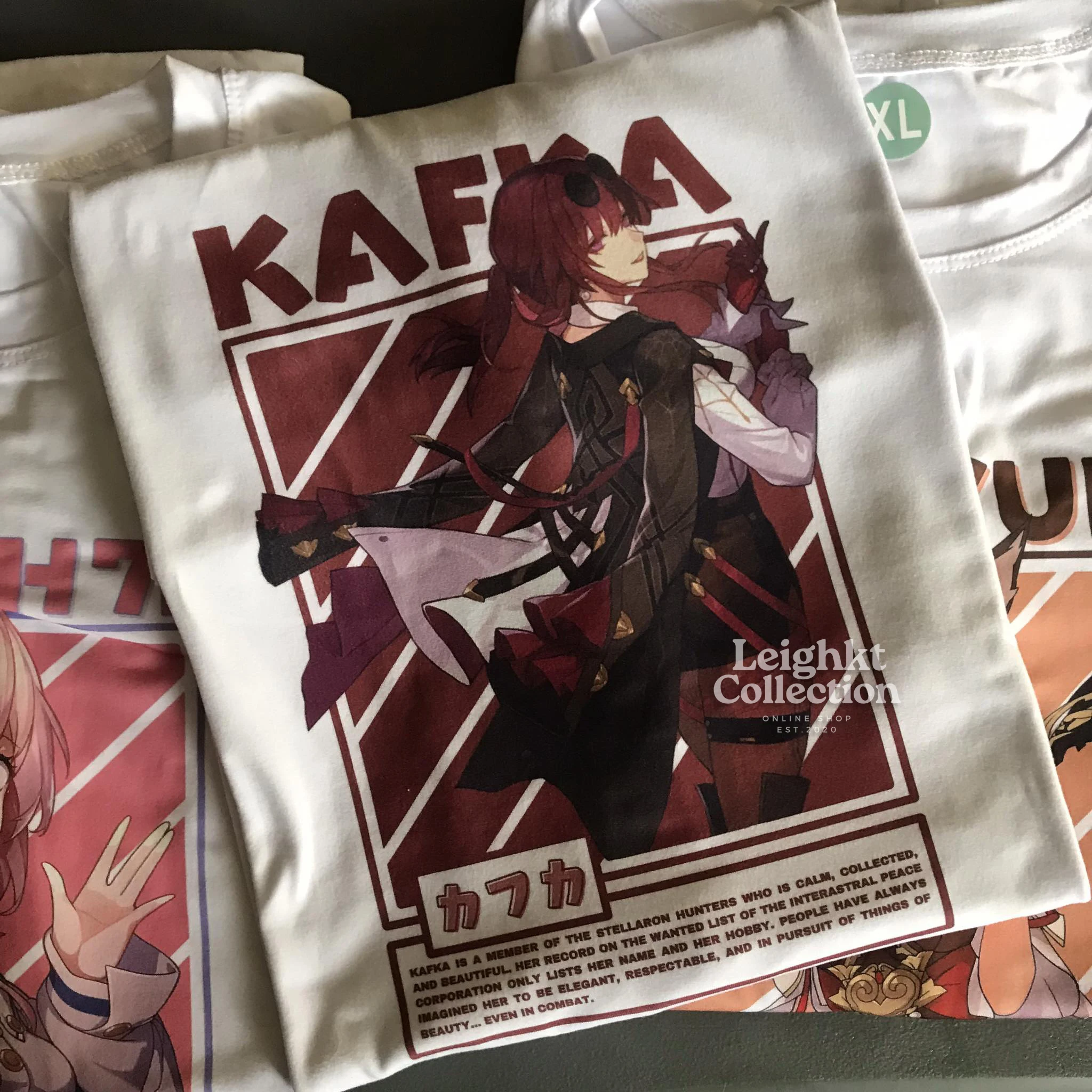 T-shirt Kafka Honkai Star Rail Gaming Shirt