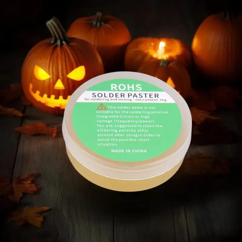 معجون لحام عالي الجودة 30/50/100 جرام، دوران 183 درجة غير نظيف