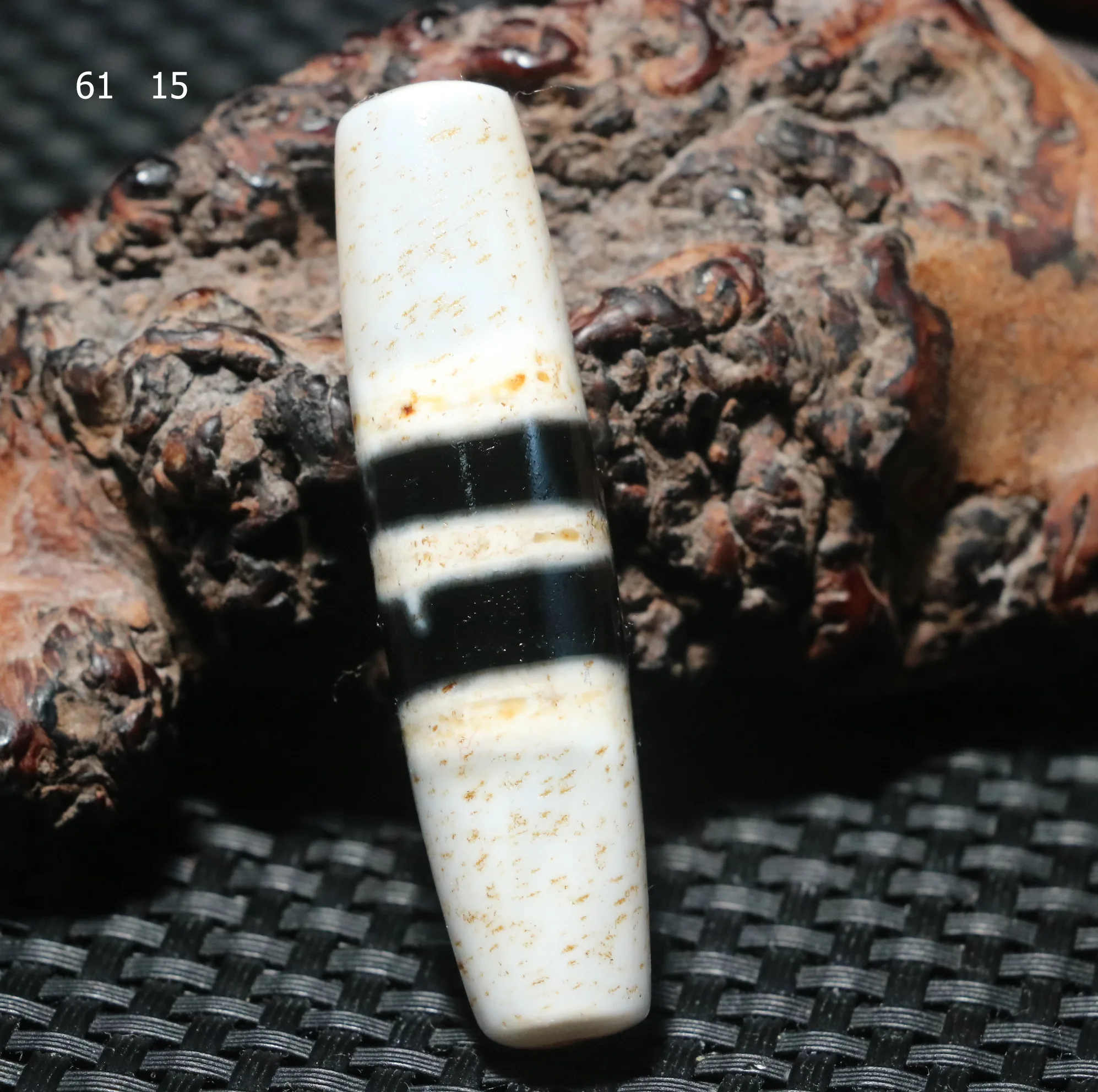 

GONGXIFACAI 1005009126722027 DAJIDALI Energy Tibetan Old Agate Line Type Healing Medicine dZi Bead Pendant Gemstone