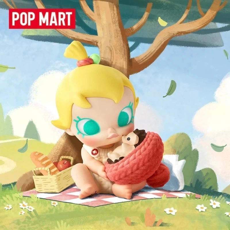 البوب مارت بيبي مولي بلدي عناق ديسكفري سلسلة صندوق أعمى اللعب Kawaii أنيمي عمل الشكل كايكسا كاجا مفاجأة صندوق غامض الدمى