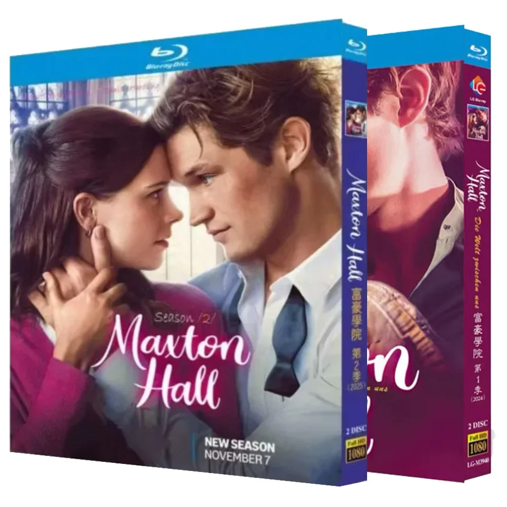 Maxton Hall: The World Between Us Staffel (1-2) 4-Disc Neu Versiegelte Box-Set Blu-ray Disc High Definition BD