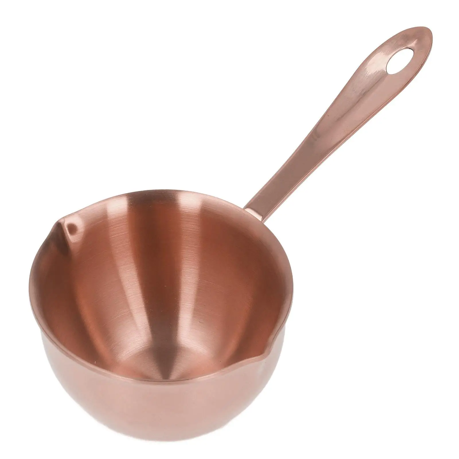 

Professional Stainless Steel Saucepan for Cooking for milk Chocolate and Hot Oil with Pour Spouts Ideal for Home Kitchen Use