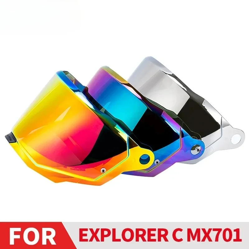 

For LS2 MX701 EXPLORER C Motocross Detachable Rally Off-road Motorcyle Helmet Original Replacement Visors Extra Shield Lens