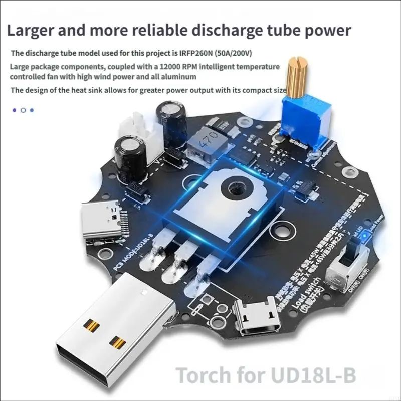 

Электронное устройство нагрузки 65 Вт с защитой и большой алюминиевой панелью M4YD рассеивания тепла