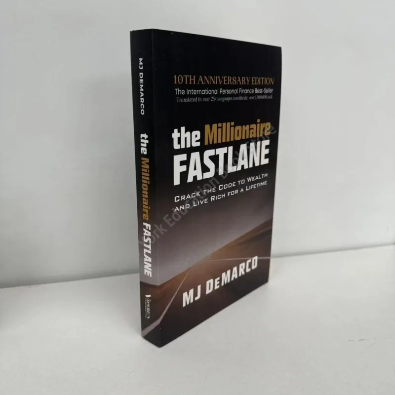 The Millionaire Fastlane-MJ DeMarco Book in English,Wealth and Self-management Books