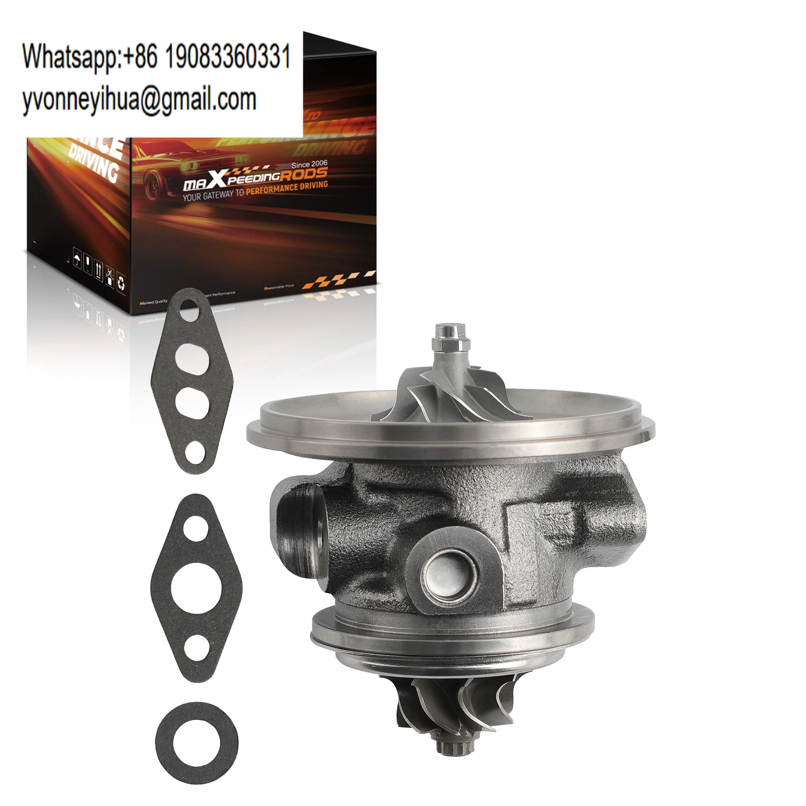 

MaXpeedingrods VZ21 VE110069 Turbo Cartridge For Snowmobiles Quads Rhino Motorcycles ATVs Small Cars Horse Power 60-120HP