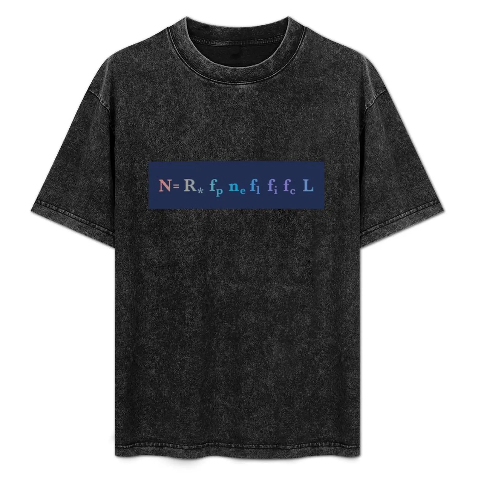 

The Drake Equation T-Shirt Casual Light Summer Short Sleeve Top