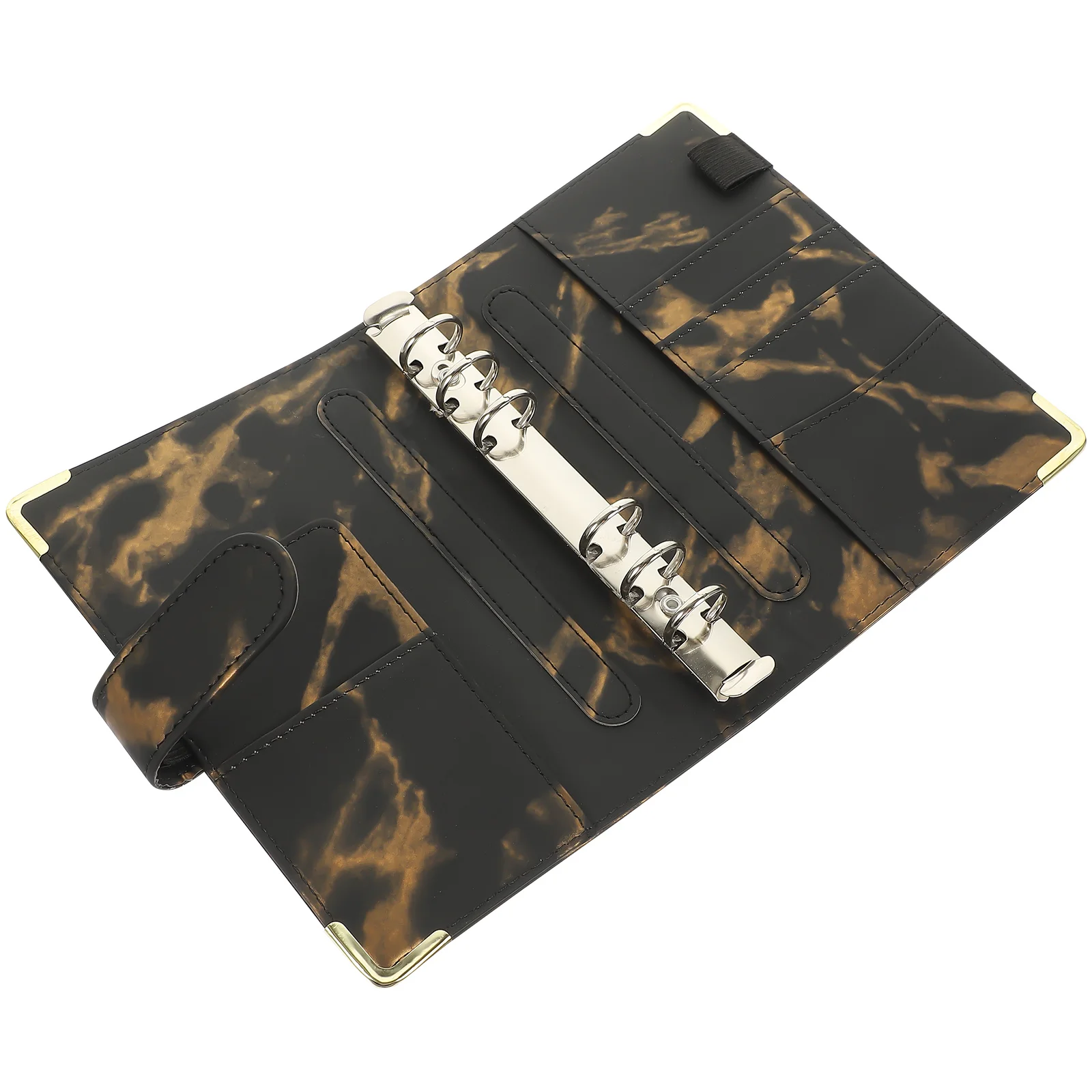 A6 Binder Cover PU Lightweight Anti Slip Notepad Protective Shell PU Binder Cover Decorative Notepad Shell