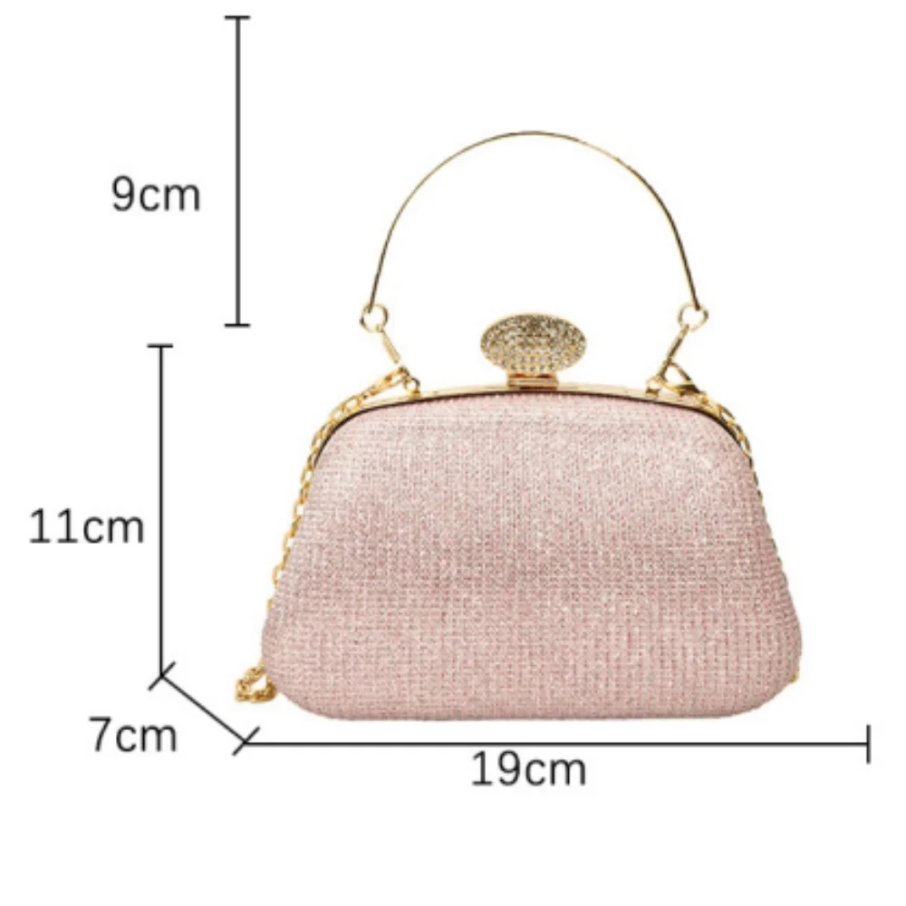 Новая женская вечерняя сумка с цепочкой, вечерняя сумка на плечо, роскошная винтажная банкетная сумка, женские свадебные клатчи, сумка через плечо