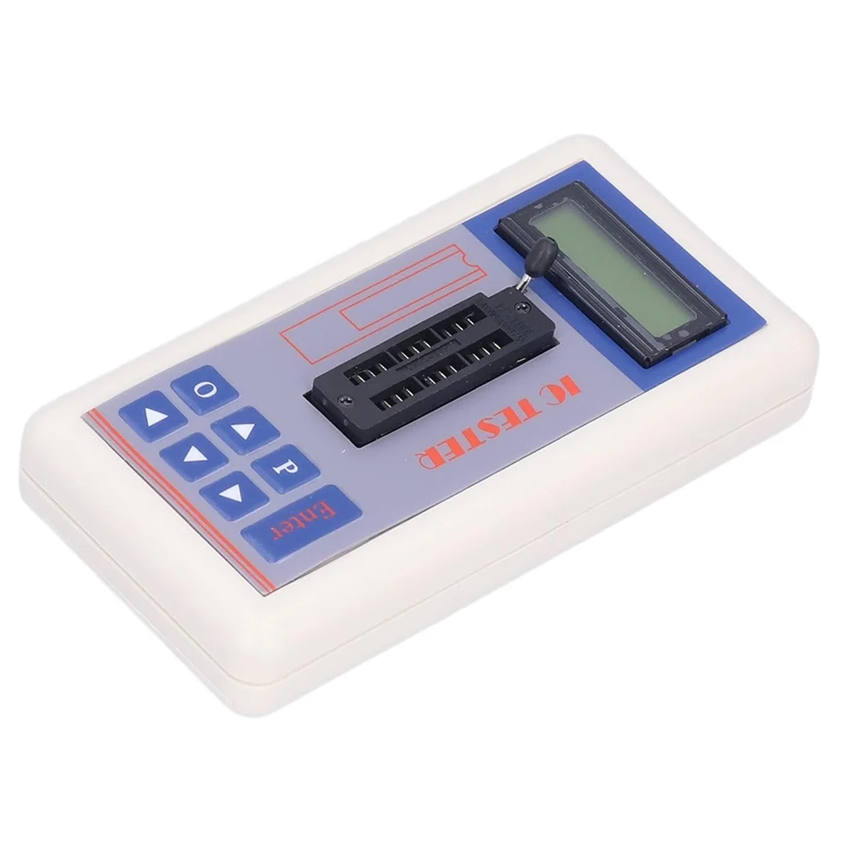 Abko-testador de circuito integrado, testador de capacitor de transistor ic, detector de verificador de diodo, com modo automático de 5v 3.3v, b