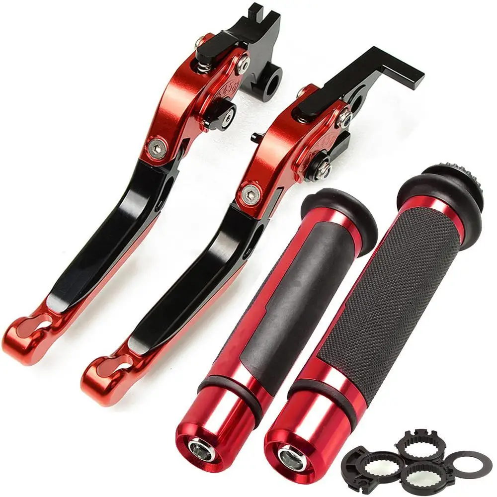 For Kawasaki ZX6R ZX636 2007 2008 2009 2010 2011 2012 2013 2014 2015 2016 Brake Clutch Levers Handlebar Hand Grips Handle bar