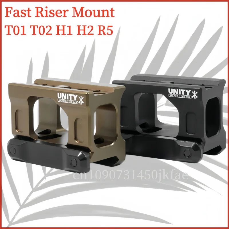 

UNITY Fast Riser Compatibility with Aimpoint M5/T1/T2/R5/Duty RDS Rifle Scope Red Dot Sight 20mm Picatinny Rail Mount Bracket