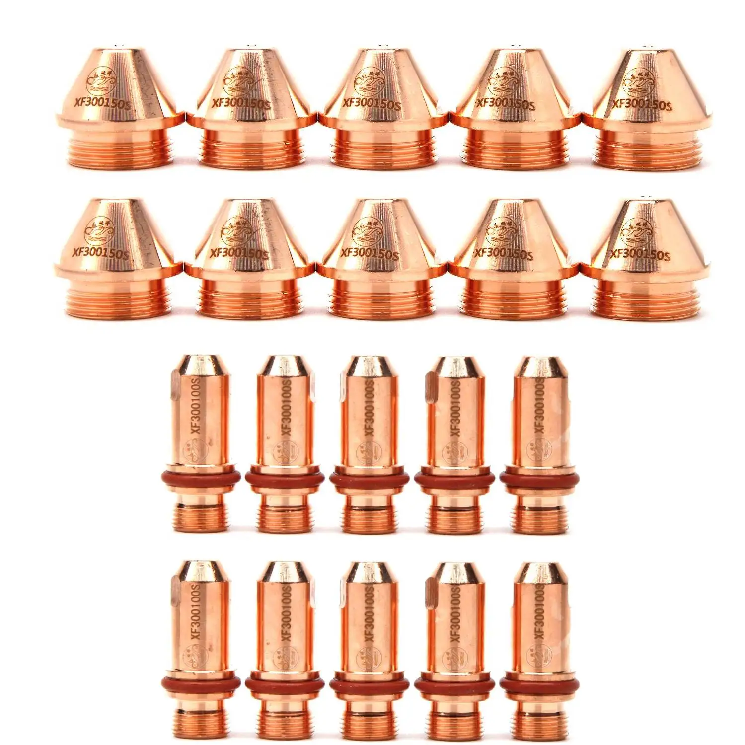 10 Electrode 10 Nozzle Tip FY-XF300 XF300 XF300H XF-300 XF 300 XF300100 XF300130 XF300150 XF300170 XF300190 CNC Plasma Torch