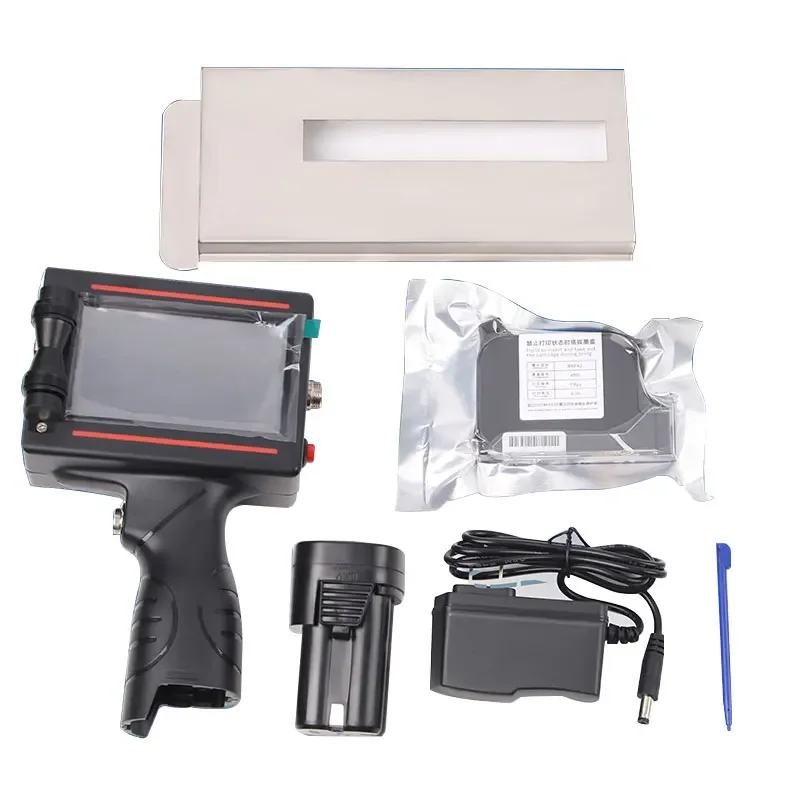 Expire Date Printing Machine QR Label Barcode Inkjet Batch Code Handheld Printer
