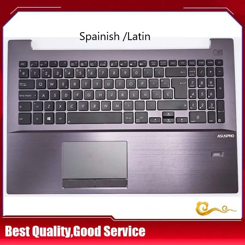 

YUEBEIHSHENG New/Orig For Asus B551 B551LA B551LG B551LAG Palmrest Spainish Latin Keyboard Top Case Upper Cover Touchpad