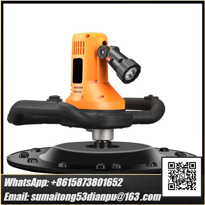 Hand-held Electric Wall Plastering machine Cement mortar Receiver Wall Floor Polishing Troweling Grinding machine 2880W