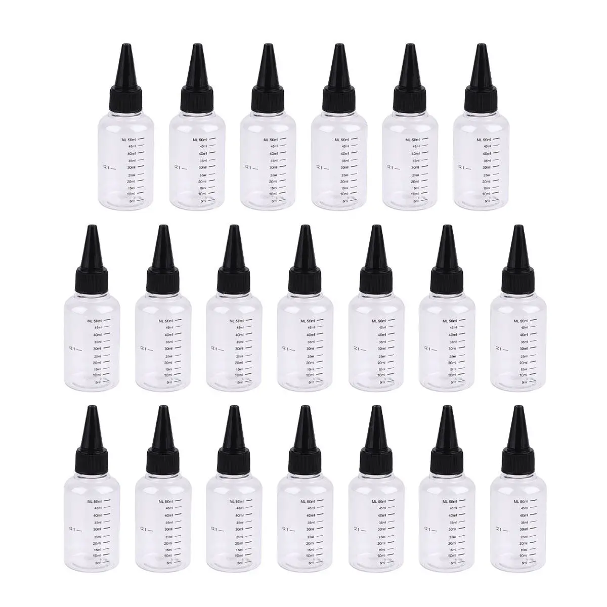 

Набор из 1 флакона 50 мл с дозатором-капельницей и мерной шкалой, герметичный, портативный, идеально подходит для кемпинга и деловых поездок