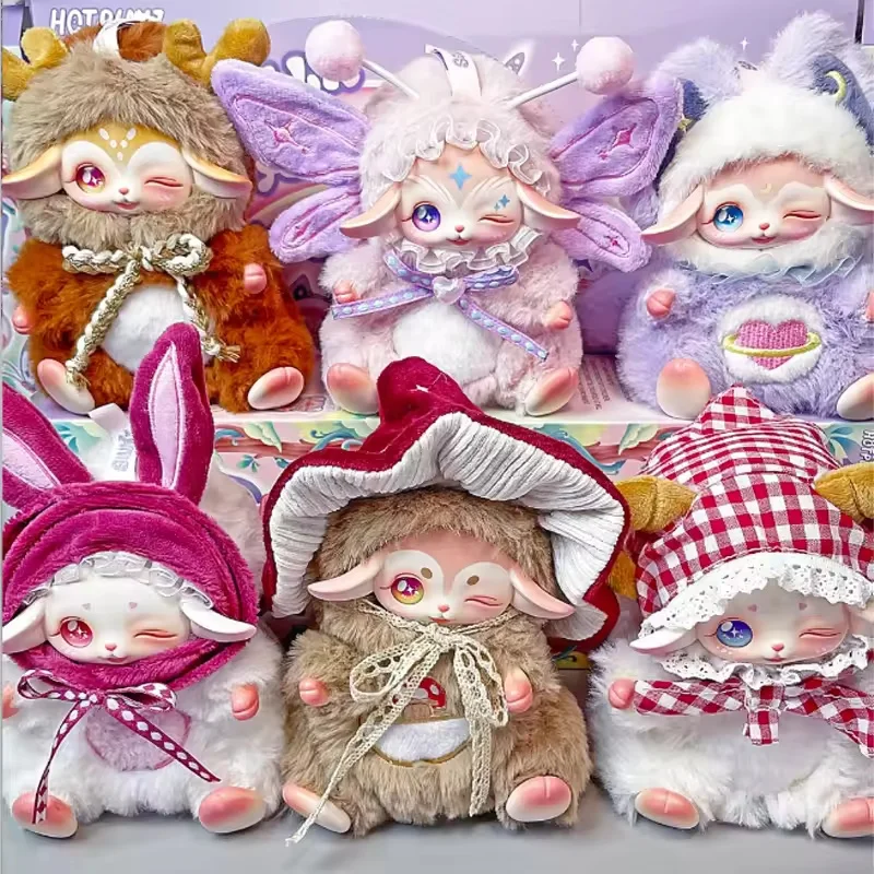 Nieuwe Sally Fantasy Fairy Series Blind Box Kawaii Vinyl Pluche Pop Tas Hanger Desktop Ornament Decor Trendy Speelgoed Kinderen Meisjes Gift