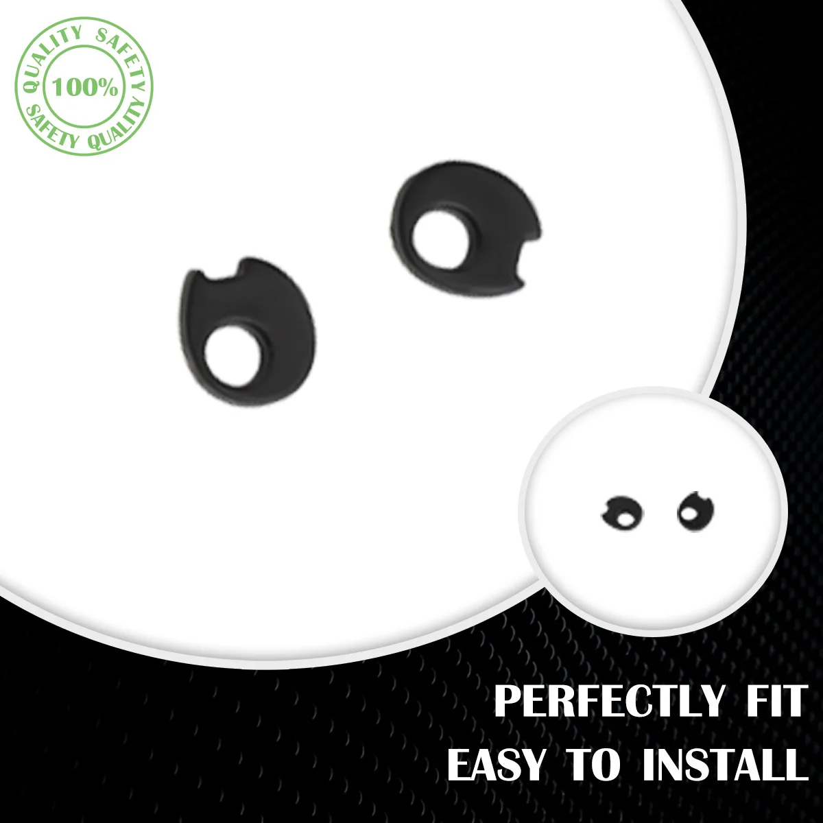

Silicone Replacement Gasket for Oakley X Squared OO6011/X Metal Penny/Mars/Madman OO6019 Sunglasses Frame Black Orbital Gasket