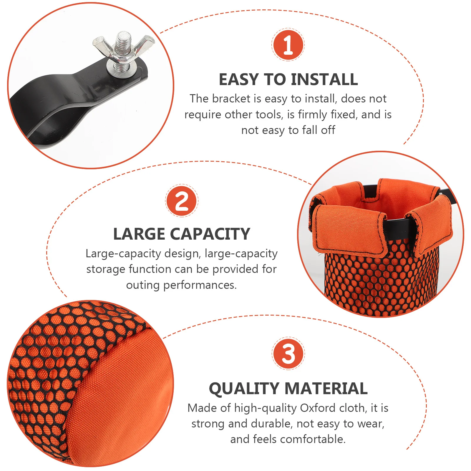 

1Pcs Drumstick Barrel Compact Stylish Drum Stick Holder Portable Drumstick Storage Bag Drum Supplies Storage Bag