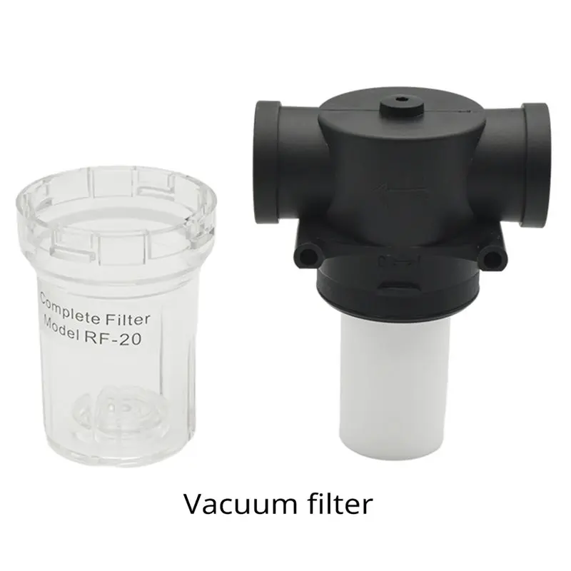 AC23-Large Flow RF-15/20 Vacuum Pump Filter Detachable Negative Pressure Separator For Pneumatic System Protection RF15