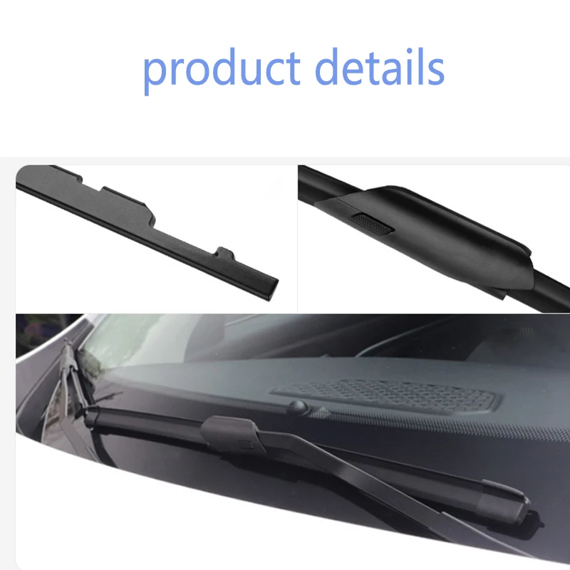 For Haval H9 2021 2022 2023 Front Rear Wiper Blades Cutter Rubber Brushes Cleaning Window Windshield Windscreen Auto Accessories