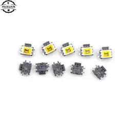 10 Pieces YD-3414 4Pin SMT SMD Side Tact Tactile Push Button Switch Mount rated load DC 12V 0.5A Wholesale