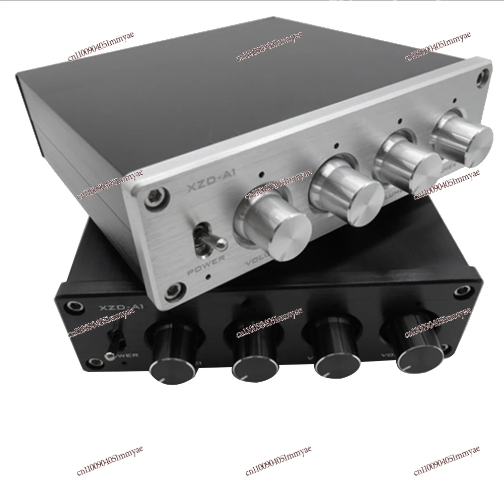 

Stylish-HIFI Lossless 1 Input 4 Output RCA HUB Audio Distributor Signal Selector Switch Source Switcher Volume Amplifier