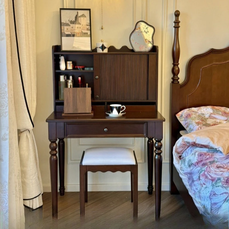 

All solid wood dresser bedroom dressing table modern simple makeup table master bedroom furniture