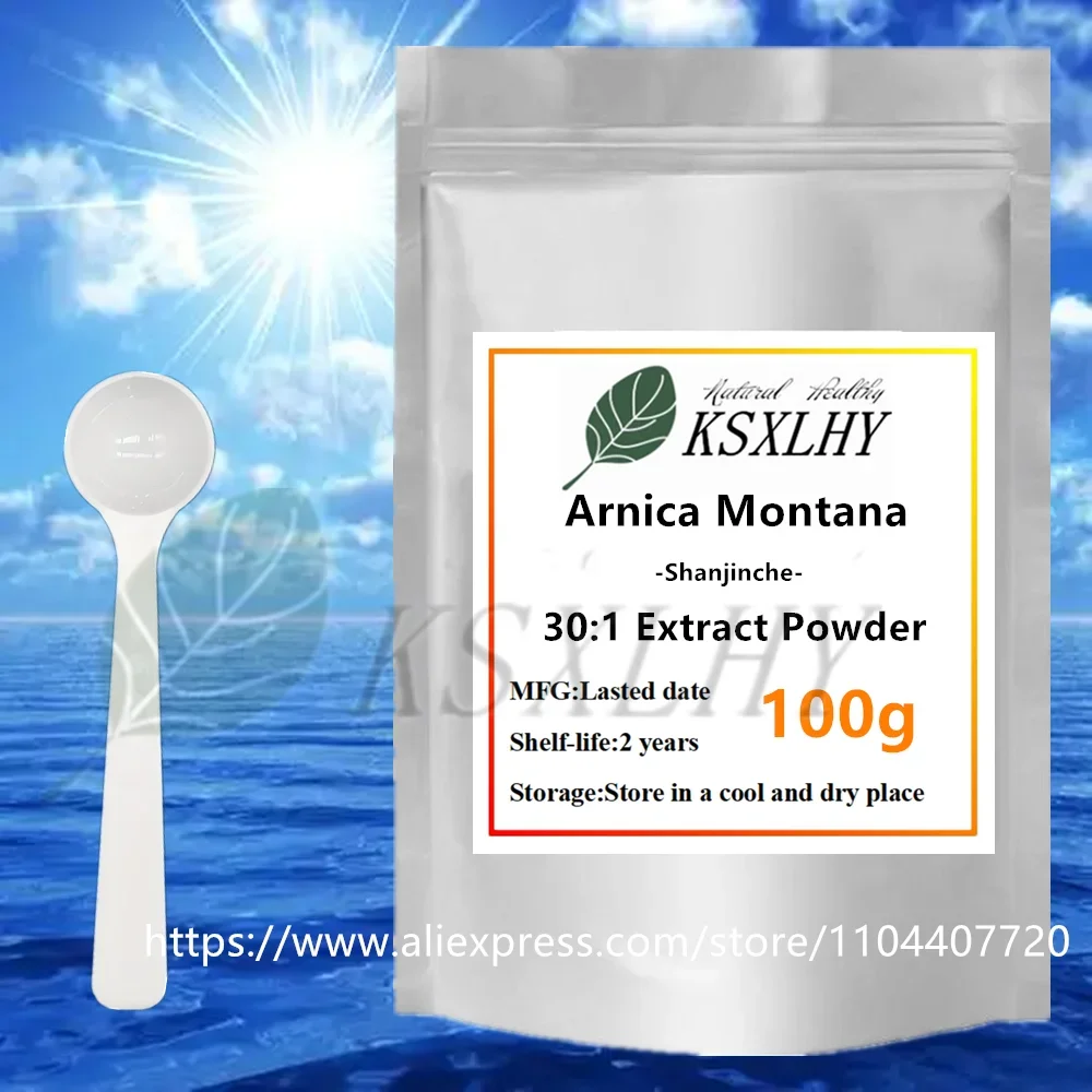 50-1000g Arnica Montana Extract Powder