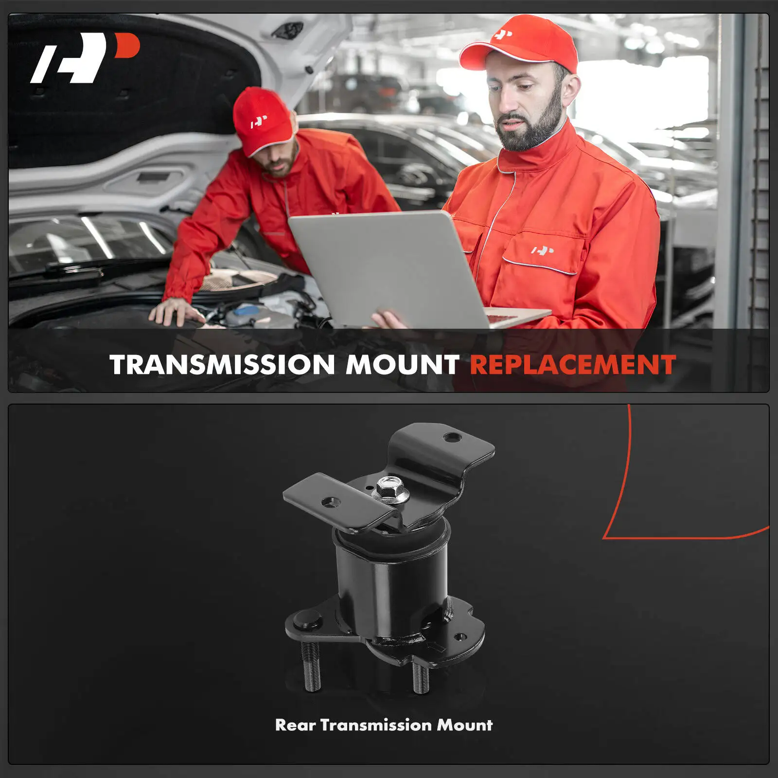 A-Premium Rear Side Transmission Mount for Nissan NV1500 NV2500 NV3500 2012-2021